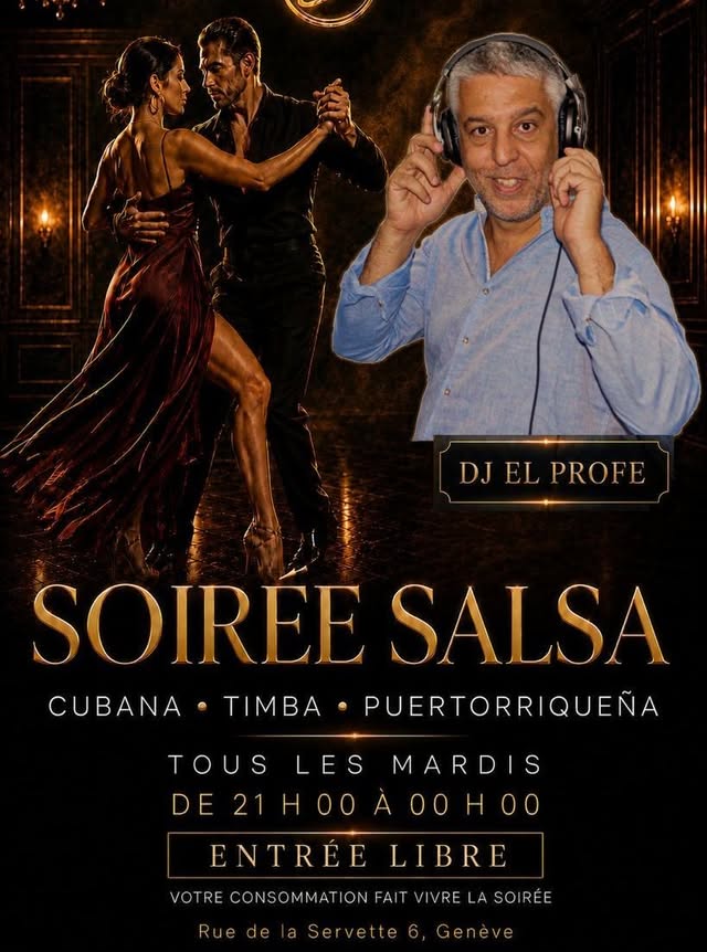 SOIRÉE SALSA — DJ EL PROFE poster