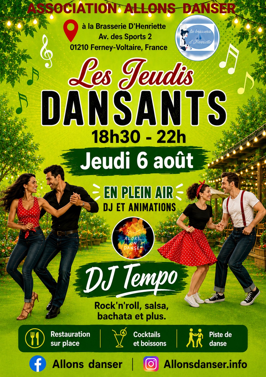 Les Jeudis Dansants poster