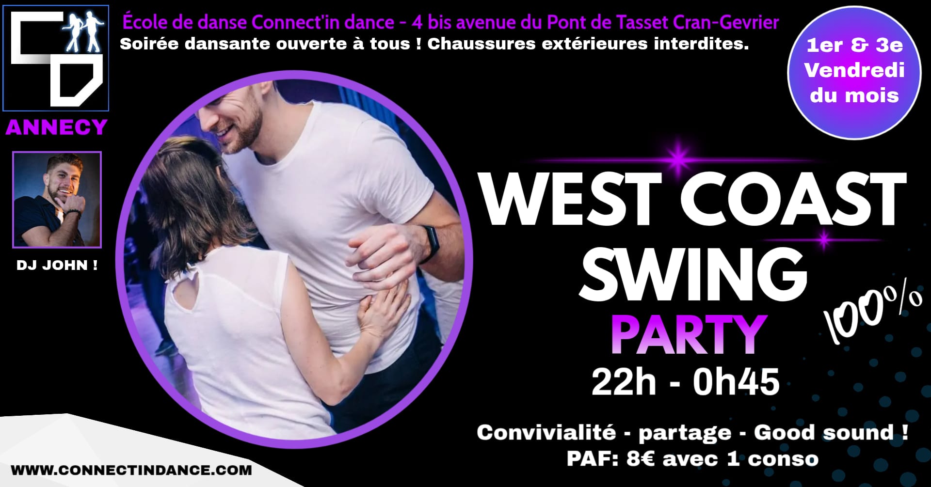 West Coast Swing Party poster